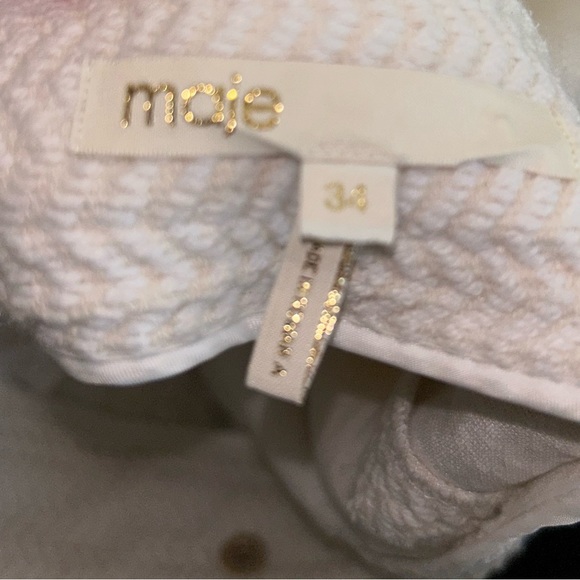 MAJE Tweed Work Mini Skirt - Size 34 - Picture 4 of 4